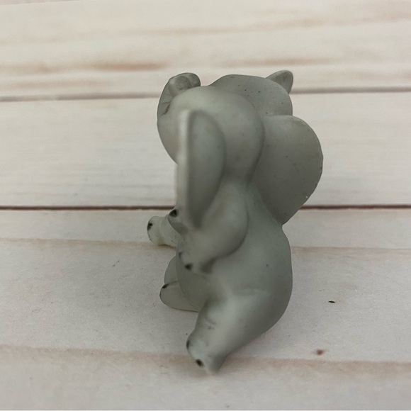 Vintage George Good Porcelain Elephants Mini Figurine 1.5" Taiwan - Picture 2 of 6
